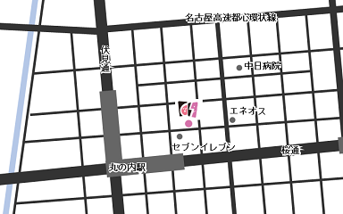 名古屋支社アクセスマップ